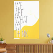 Starke Leinwand mit Inspiration (Insitu (Wohnzimmer))