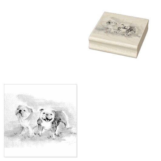 starke Liebe Gummistempel (Stempel)