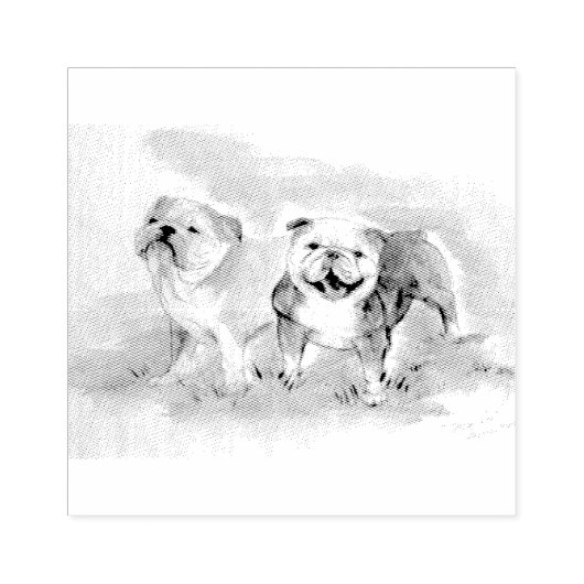 starke Liebe Gummistempel (Prägung)