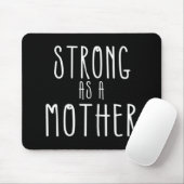 Starke Mama als Mutter und Weisheit Mousepad (Mit Mouse)