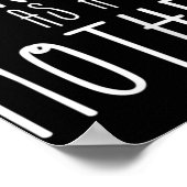 Starke Mama als Mutter und Weisheit Poster (Ecke)