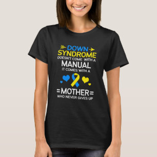 Starke Mama der Down Syndrome Awareness-Mama T-Shirt