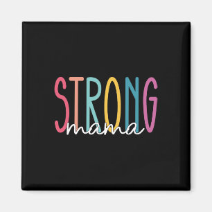 Starke Mama Mama Workout Gym Geschenk für Frauen Magnet