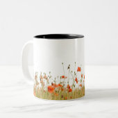 Starke Mäuse Zweifarbige Tasse (Vorderseite Links)