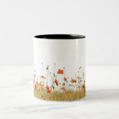 Starke Mäuse Zweifarbige Tasse (Mittel)