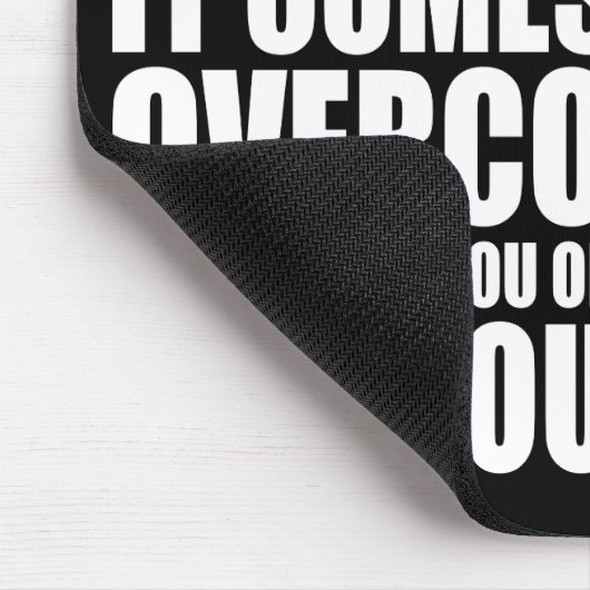 Stärke - Motivierend Wörter Mousepad (Ecke)