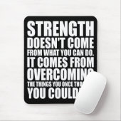 Stärke - Motivierend Wörter Mousepad (Mit Mouse)