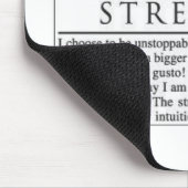 Stärke Mousepad (Ecke)