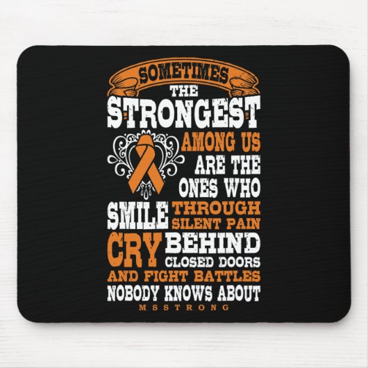 Starke Multiple Sklerose Mousepad (Vorne)