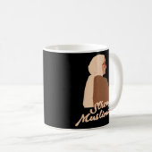 Starke Muslimah Hijab Islamische Arabische Moschee Kaffeetasse (VorderseiteRechts)