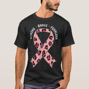 Starke, mutige Angst, Kampf gegen Brustkrebs T-Shirt