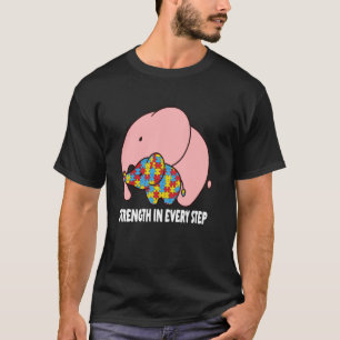 Stärke Mutter Tochter Autistische Mädchen Autismus T-Shirt