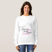 Starke Mütter ziehen starke Töchter groß Sweatshirt (Vorne ganz)