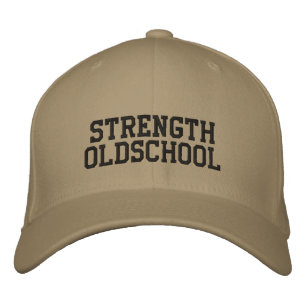 STÄRKE OLDSCHOOL CAP BESTICKTE BASEBALLKAPPE
