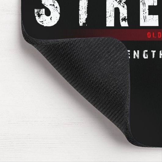 Stärke Oldschool Mousepad (Ecke)