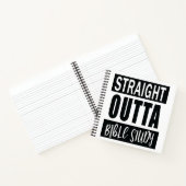 STARKE OUTTA BIBLE STUDIE Christliches Zitat & Ver Notizblock (Innenseite)