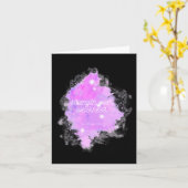Stärke Over Weakness Galaxy - Rsd Crps Bewusstsein Karte (Gelbe Blume)