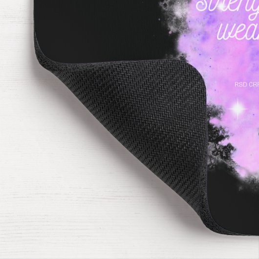 Stärke Over Weakness Galaxy - RSD CRPS Bewusstsein Mousepad (Ecke)