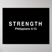 Stärke Philippinen 4:13 Poster (Vorne)
