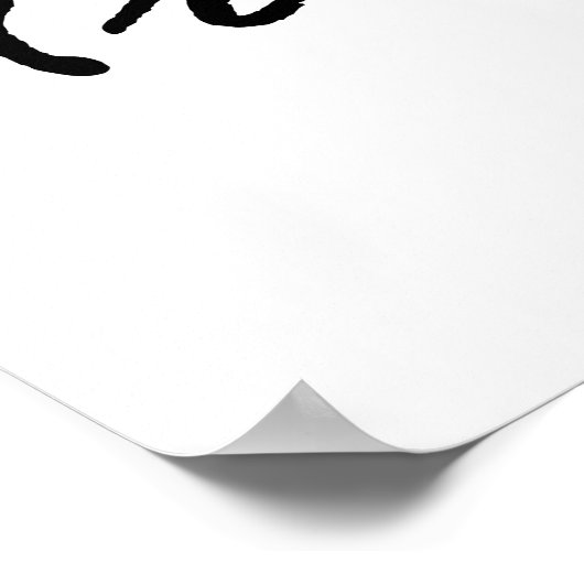 Stärke Poster (Ecke)