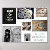 Stärke Poster (Vorne)