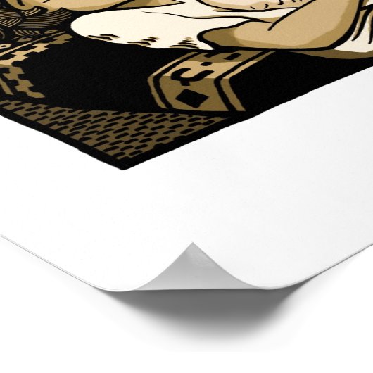 Stärke Poster (Ecke)