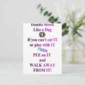 STÄRKE POSTKARTE (Stehend Vorderseite)