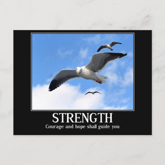 Stärke Postkarte (Vorderseite)