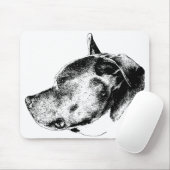 starke Präsenz Pitbull Mousepad (Mit Mouse)