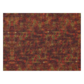 Starke rote Haut über grobgrau Tischdecke (Vorderseite (Horizontal))