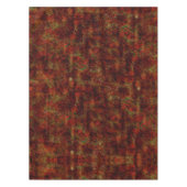 Starke rote Haut über grobgrau Tischdecke (Vorderseite)