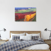 Starke rote und gelbe Herbstfarben auf dem Gehring Leinwanddruck (Insitu (Schlafzimmer))