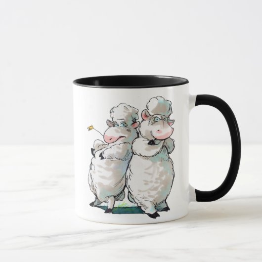 Starke Schaf-Tasse Tasse (Rechts)