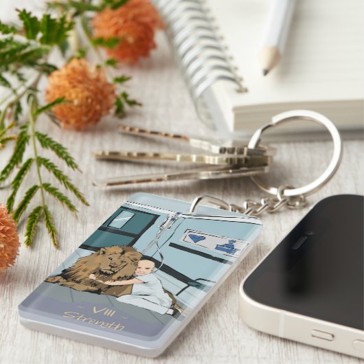 Stärke Schlüsselanhänger (Vorderseite rechts)