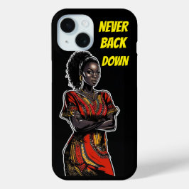 STARKE SCHWARZE FRAU - Nie wieder runter Case-Mate iPhone Hülle