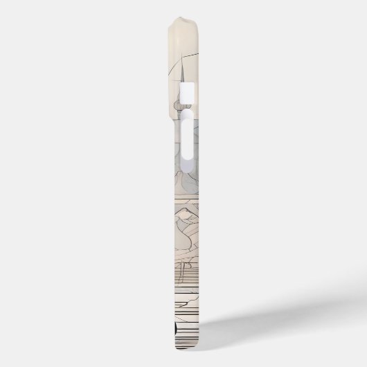 Starke schwarze Katze, digitale Kunst Case-Mate iPhone Hülle (Rückseite / Links)