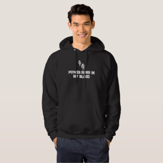 Stärke Schwarzes Sweatshirt Veiny Hand Dumbell