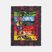 Starke, sei tapfer, sei wunderbar fleecedecke (Vorderseite)