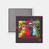 Starke, sei tapfer, sei wunderbar magnet (Vorderseite/Rückseite)