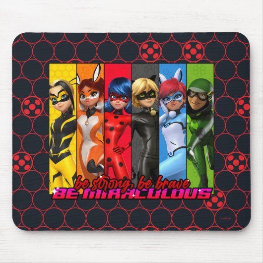 Starke, sei tapfer, sei wunderbar mousepad (Vorne)