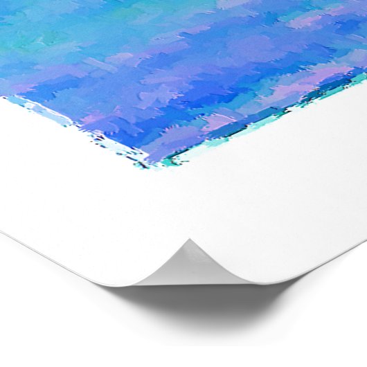 Starke Sicht Poster (Ecke)