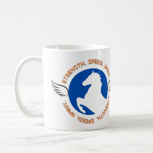 Stärke Speed Spirit - Wilder Power Emblem Kaffeetasse