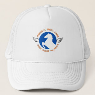Stärke Speed Spirit - Wilder Power Emblem Truckerkappe