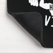 Stärke Sport viel Hilft Viel' Sprichwort Workout F Mousepad (Ecke)