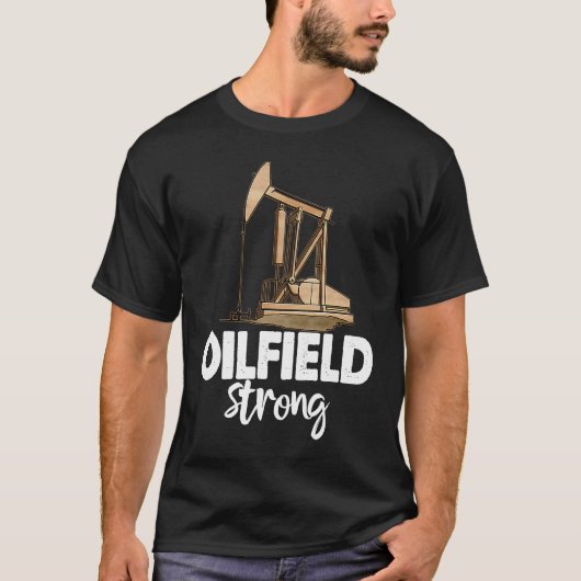 Starke T-Shirts für Ölfelderbohrgeräte (Vorderseite)