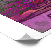 Stärke Tarot Card Psychedelisches Poster (Ecke)