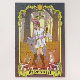 Stärke Tarot-Puzzle Puzzle