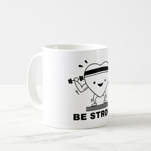 Starke Tasse (Vorderseite Links)