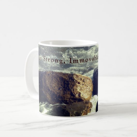 Starke Tasse bleibe (Vorderseite Links)