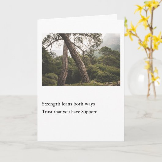 Stärke tendiert in beide Richtungen Karte (Gelbe Blume)